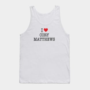 I Love Cory Matthews Shirt - Boy Meets World Tank Top